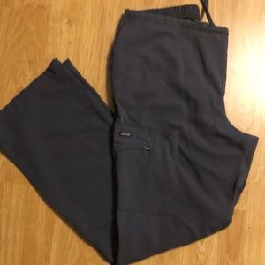 Jockey scrub pants - L Tall, charcoal grey